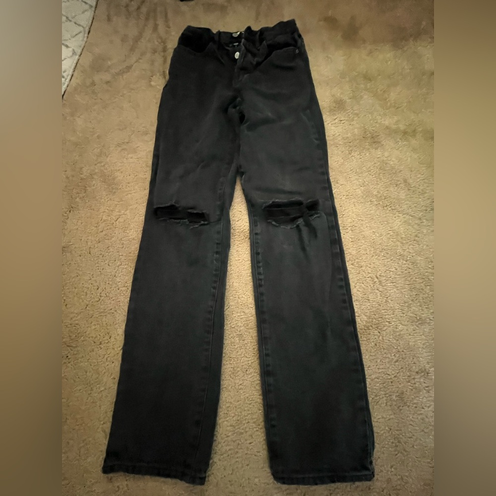 Women’s black Pacsun dad jeans